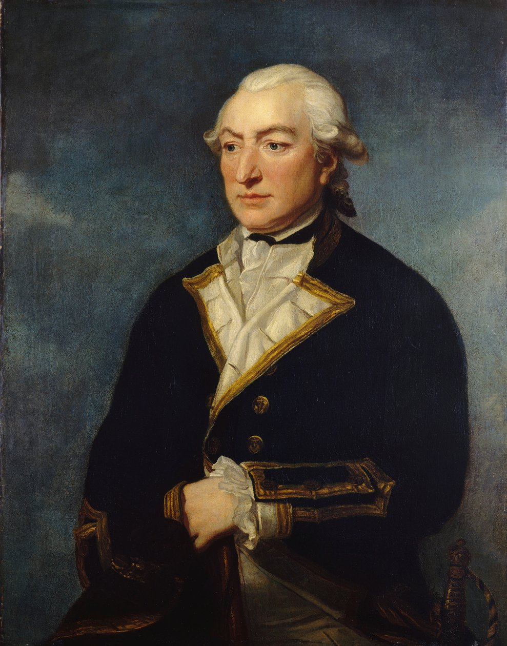 Kaptajn Sir Richard Pearson (1731-1806) af Charles Grignion