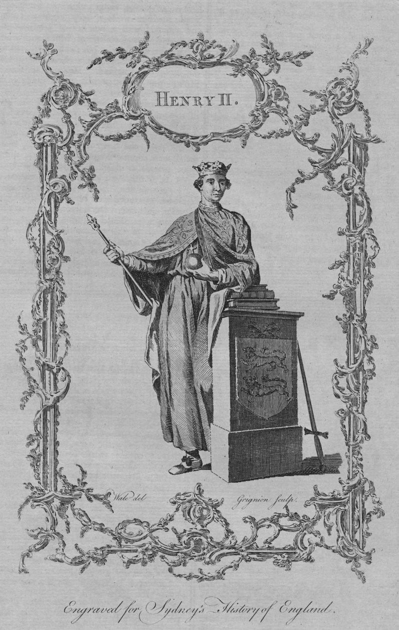 Henrik II, 1773. af Charles Grignion