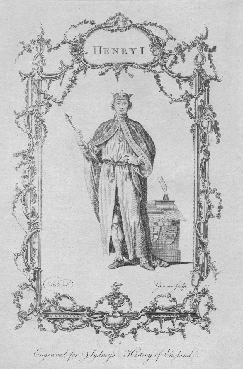 Henrik I, 1773. af Charles Grignion