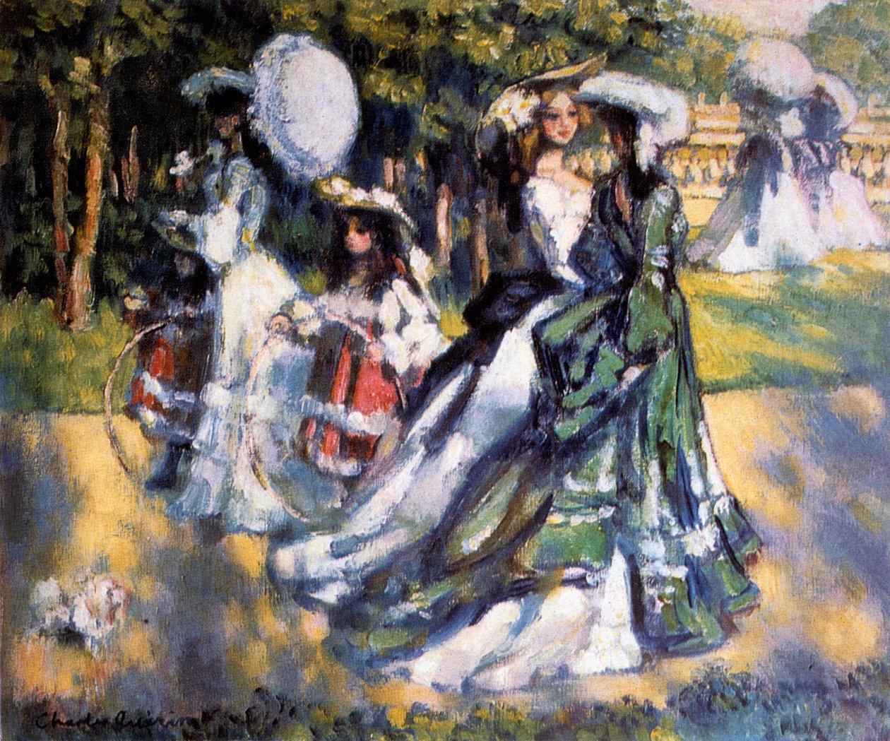 Promenade, c1911 af Charles Guerin