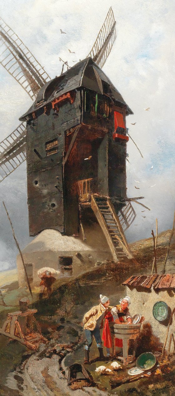Ved vindmøllen af Charles Hoguet