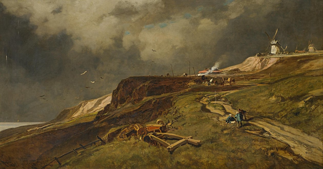 På Normandiets kyst af Charles Hoguet