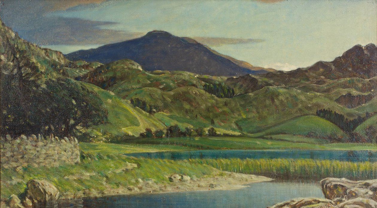 Watendlath Tarn, nær Keswick, 1919 af Charles John Holmes