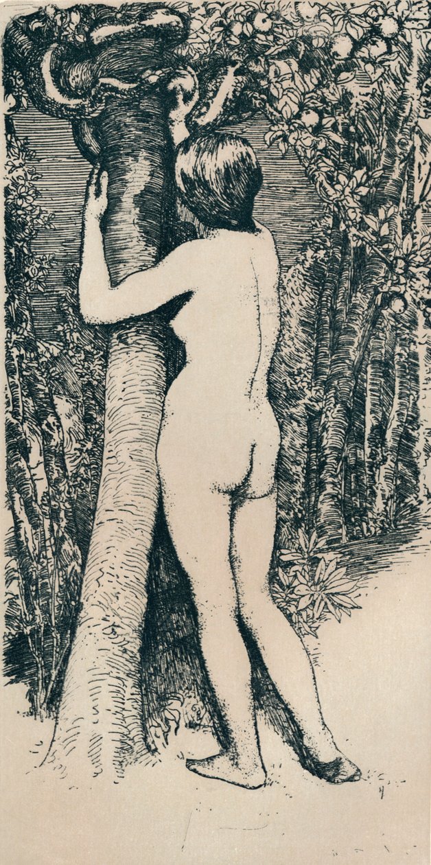 Eva, c1900 1903-1904. af Charles Holroyd