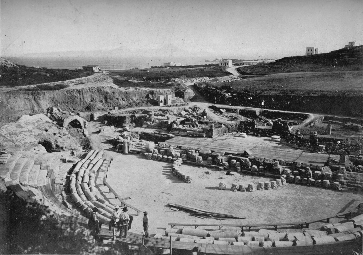 Kartago. Amfiteatret, c1913 af Charles J. S. Makin