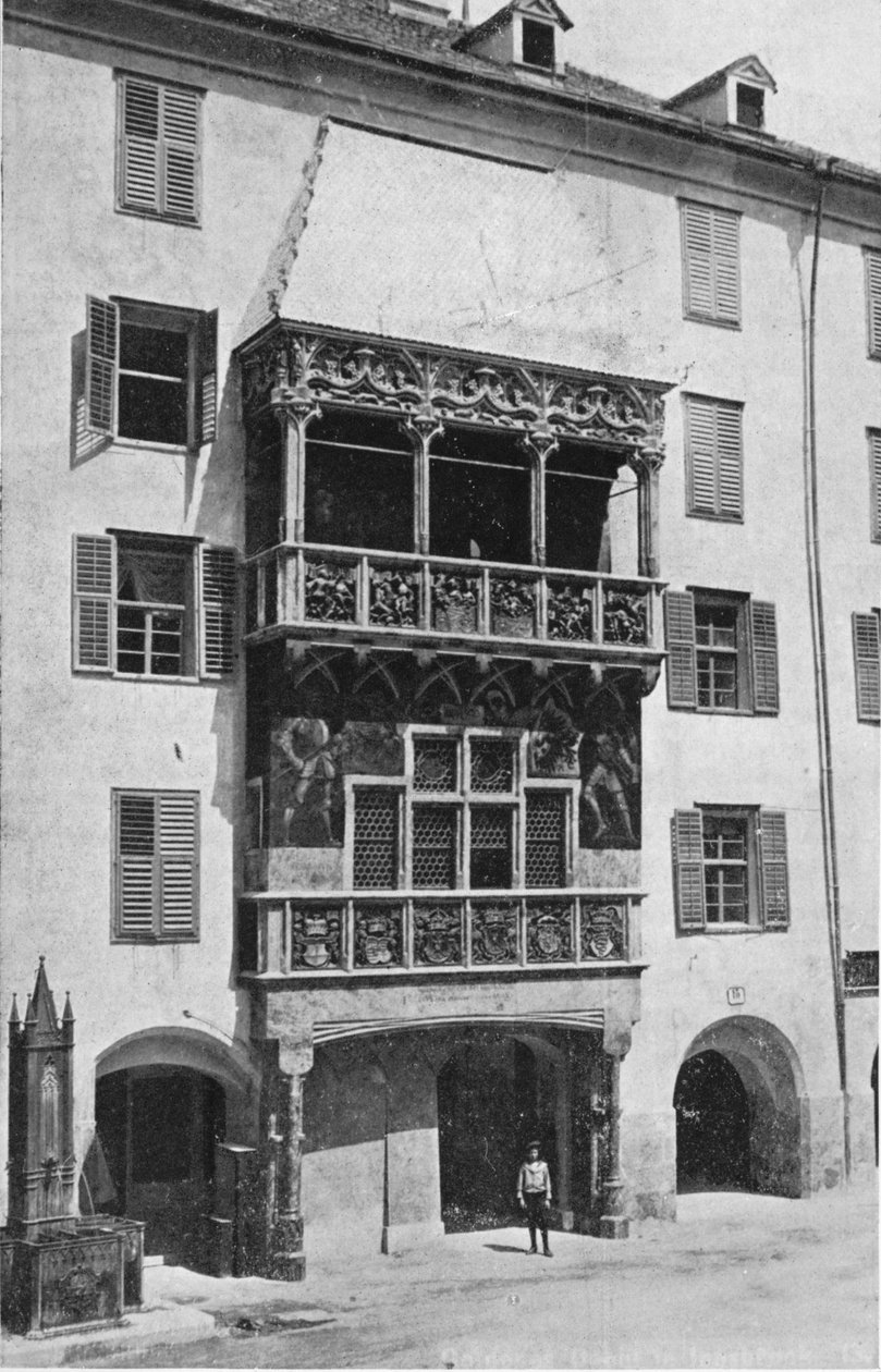 Det Gyldne Tag. Innsbruck, c1913 af Charles J. S. Makin
