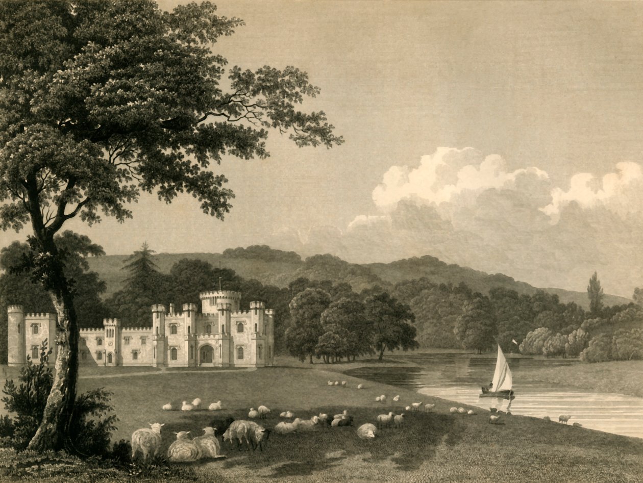 Knepp Slot, 1835. af Charles J. Smith