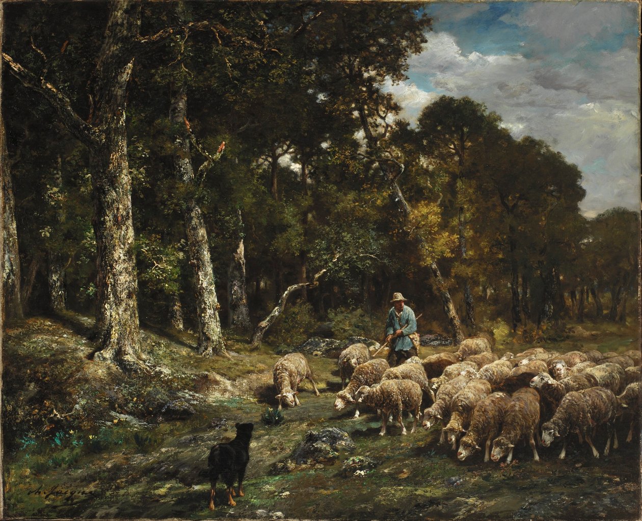 Flokken af Charles Jacque