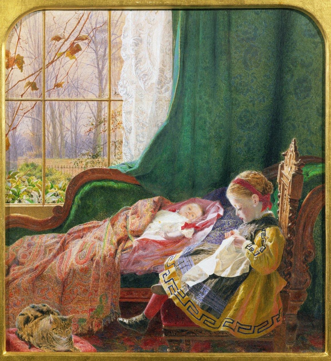 Happy Days (blandet medier) af Charles James Lewis