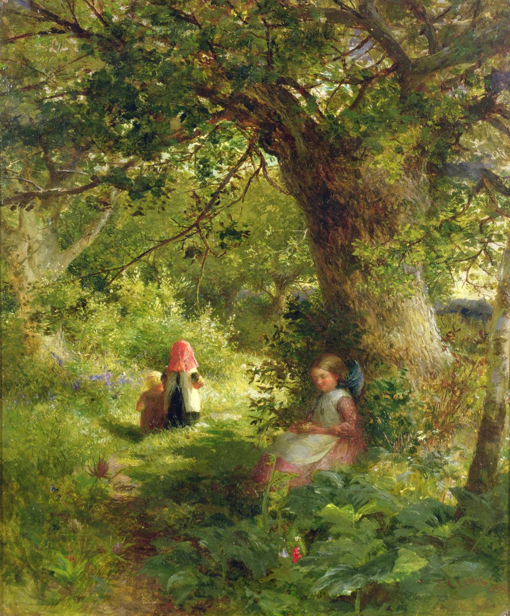 Forår i skoven af Charles James Lewis