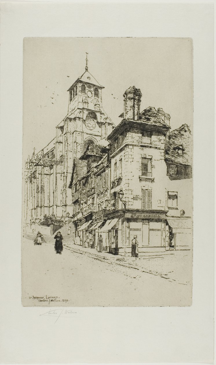 St. Jacques, Lisieux af Charles John Watson