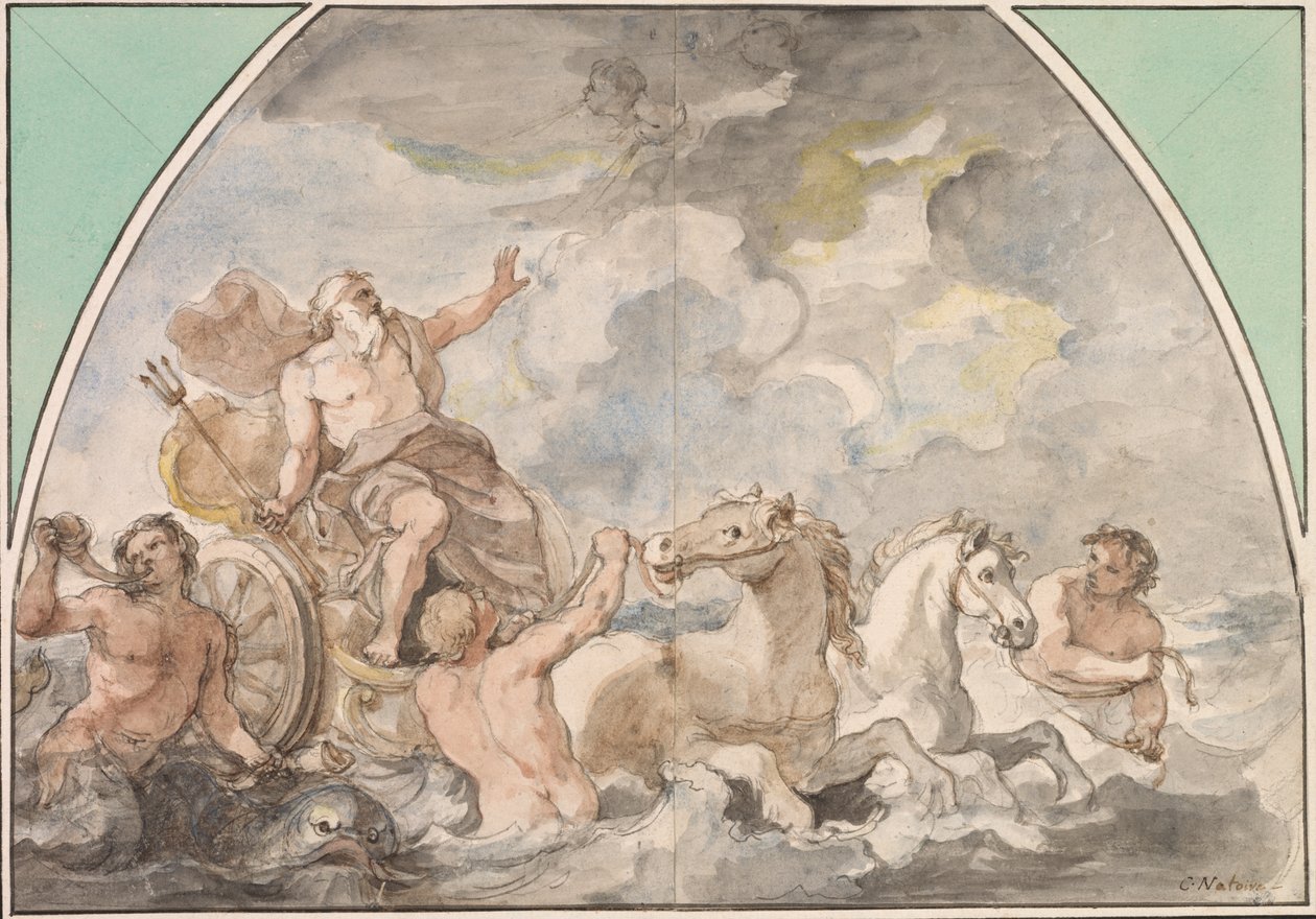 Neptuns triumf af Charles Joseph Natoire
