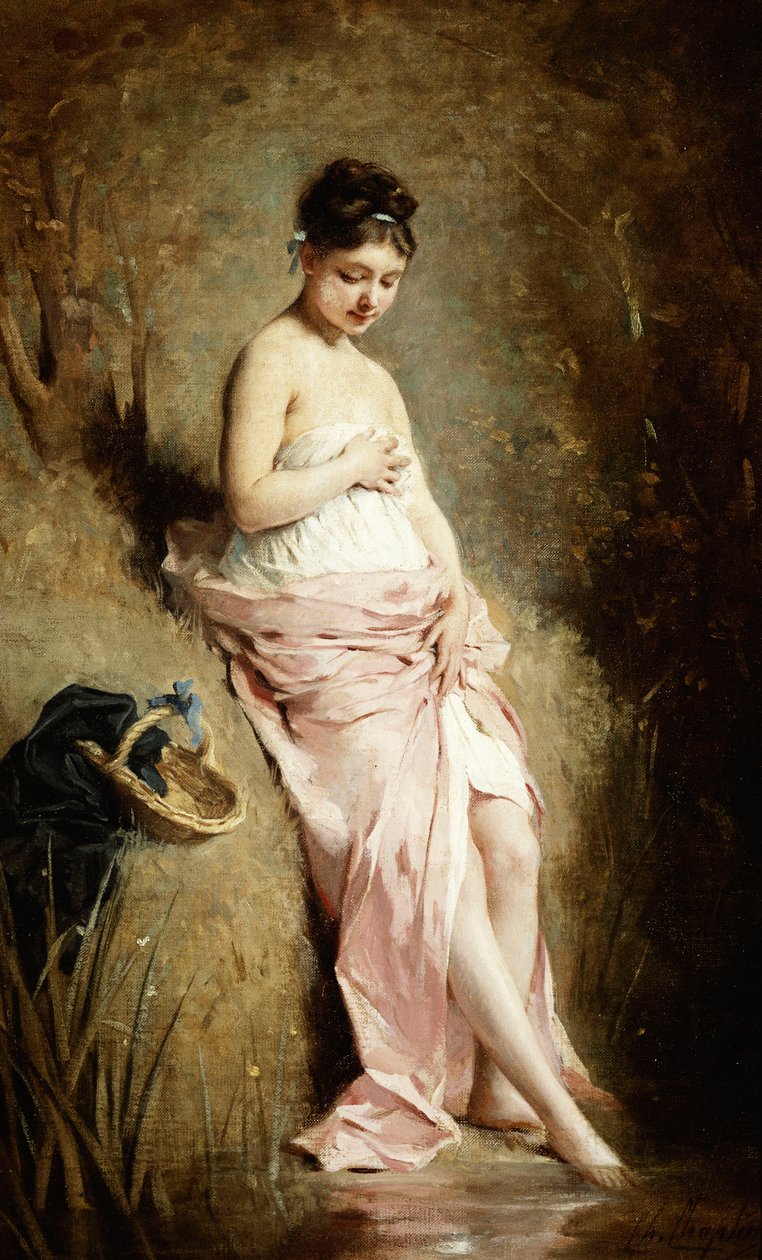 Badegæsten, af Charles Joshua Chaplin