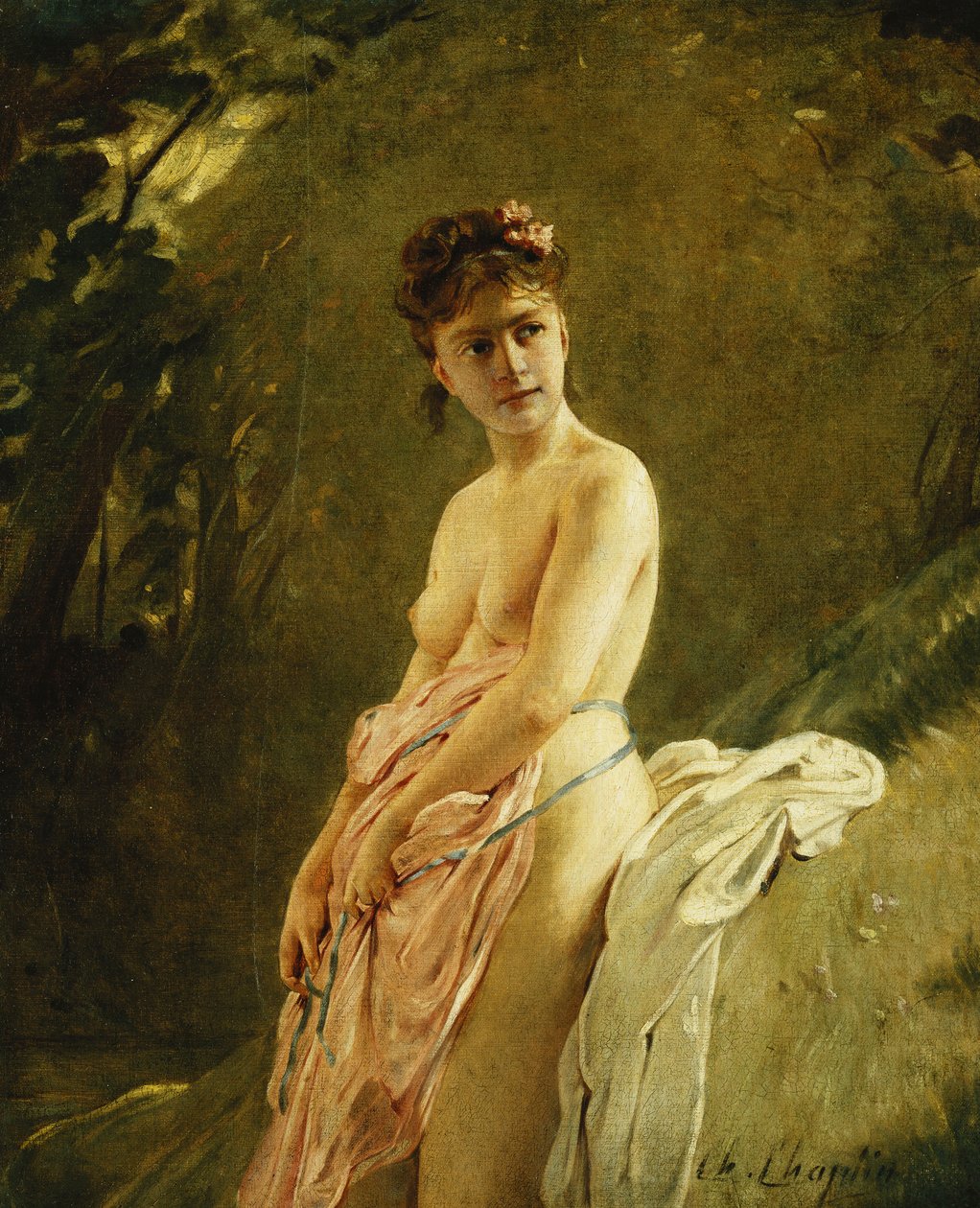 Badegæsten, af Charles Joshua Chaplin