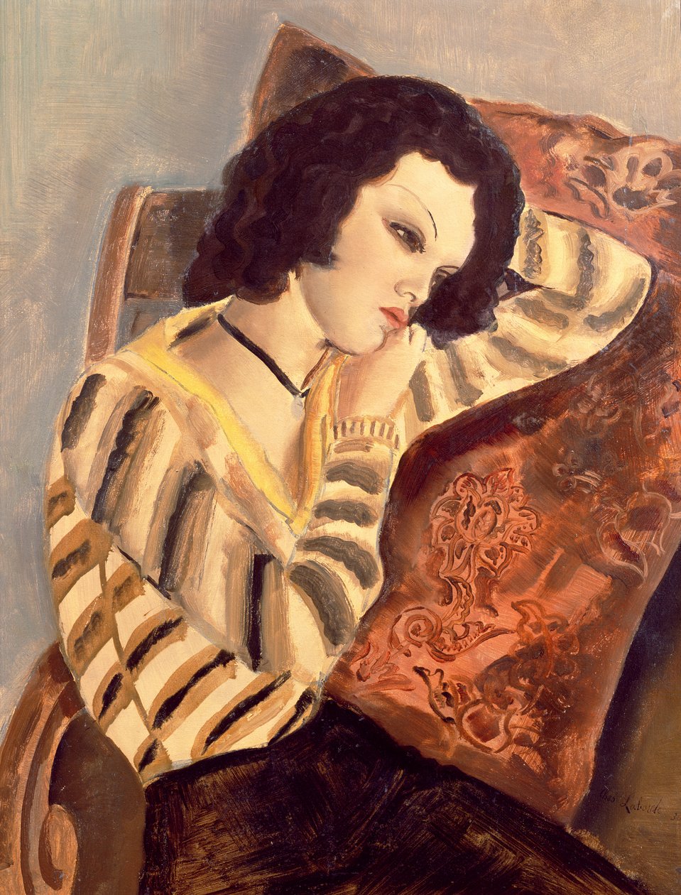 Portræt af en kvinde, 1930 af Charles Laborde