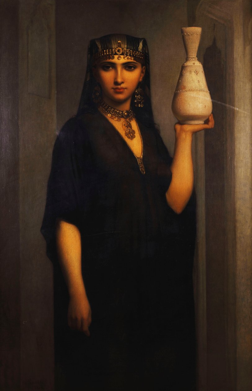 Bondekvinde; Femme Fellah, 1869 af Charles Landelle