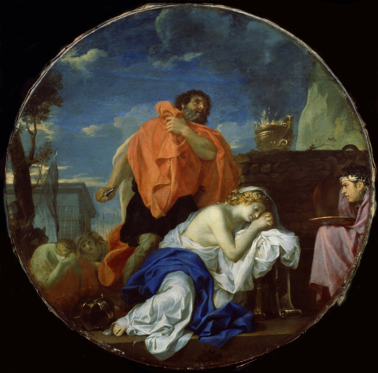 Jeftas offer af Charles Le Brun