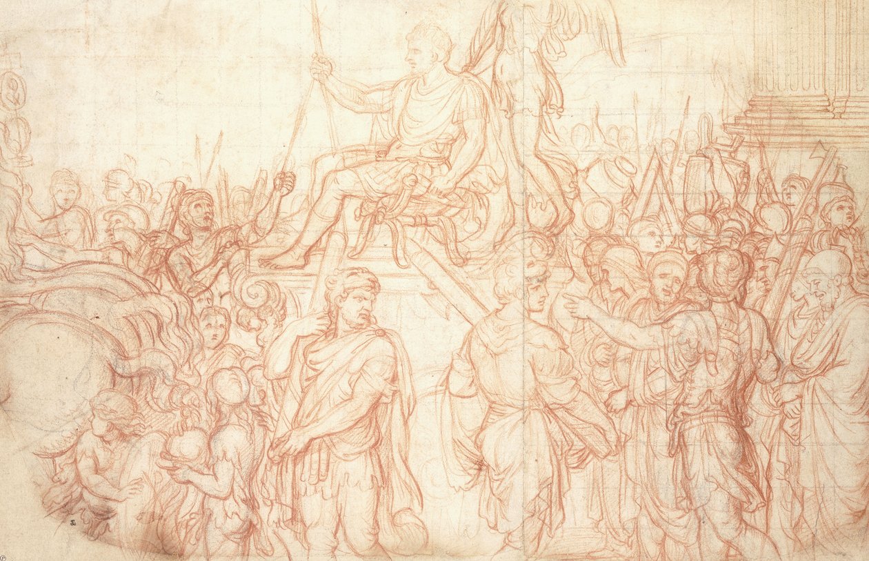 Kejser Konstantins triumf, af Charles Le Brun