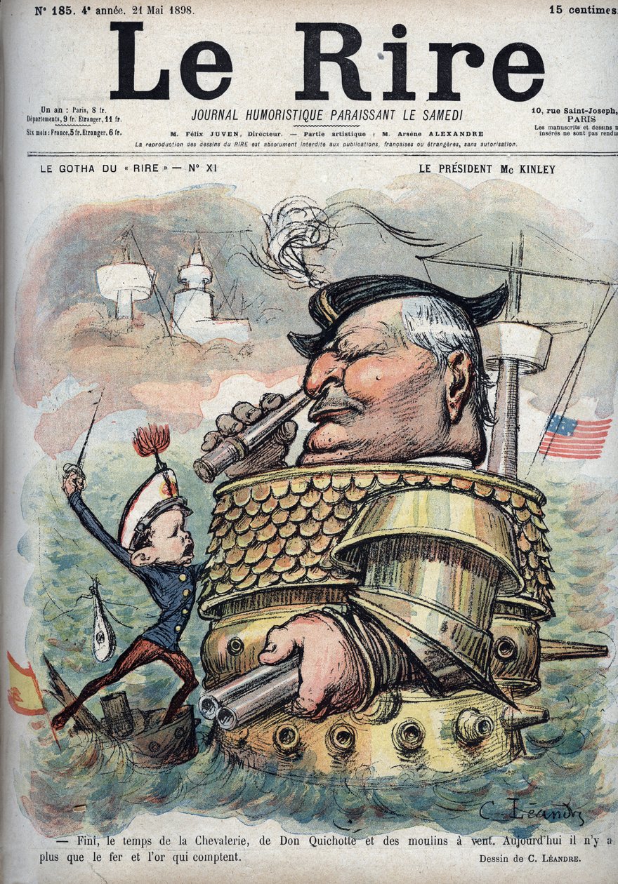 Præsident McKinley (William McKinley af Charles Leandre