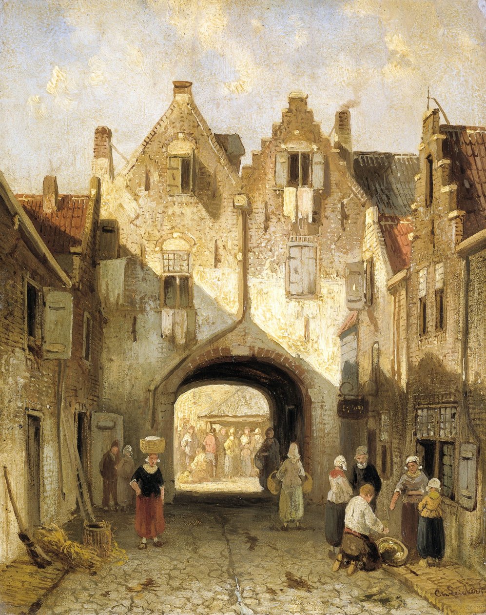 Den Gamle Port af Charles Leickert