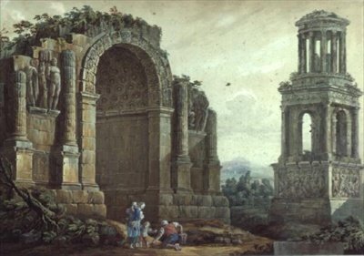 Triumfbuen i St.Remy af Charles Louis Clerisseau