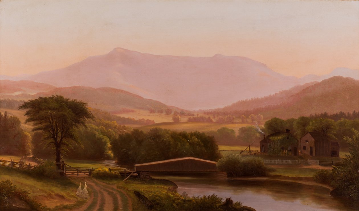 Mount Mansfield, Vermont, 1850-1890 af Charles Louis Heyde