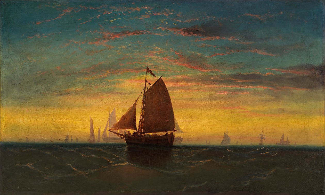 Boston havn af Charles Manger