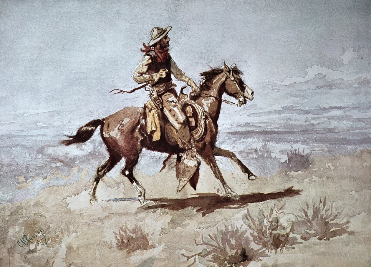 Drifters af Charles Marion Russell