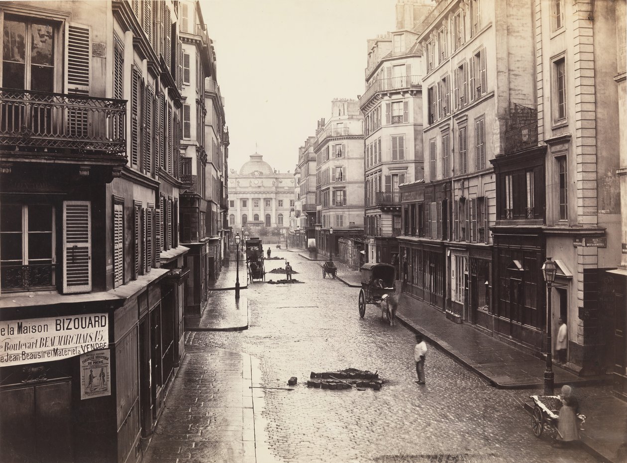 [Rue de Constantine], ca. 1865. af Charles Marville