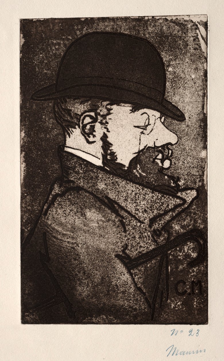 Henri fra Toulouse-Lautrec. af Charles Maurin