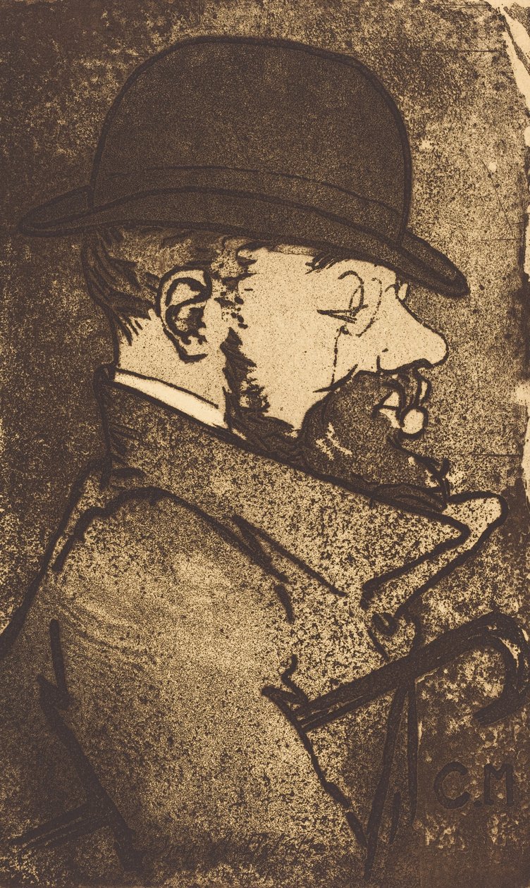 Henri de Toulouse-Lautrec, 1890. af Charles Maurin