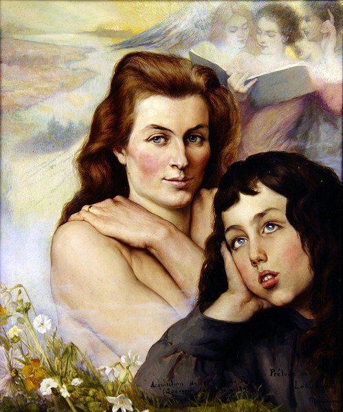 Præludium til Lohengrin, 1892 af Charles Maurin