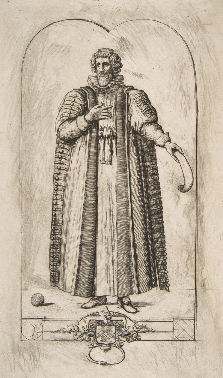 Francois Viete, 1861. af Charles Meryon