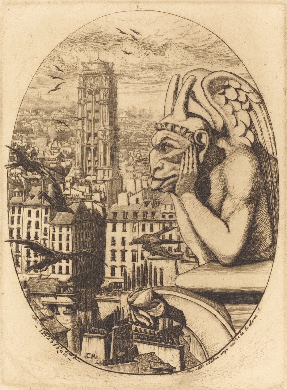 Le stryge (The Vampire) af Charles Meryon
