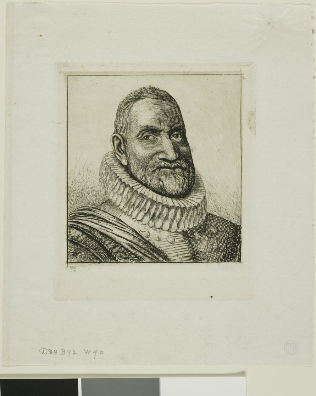 Portræt af Th. Agrippa d