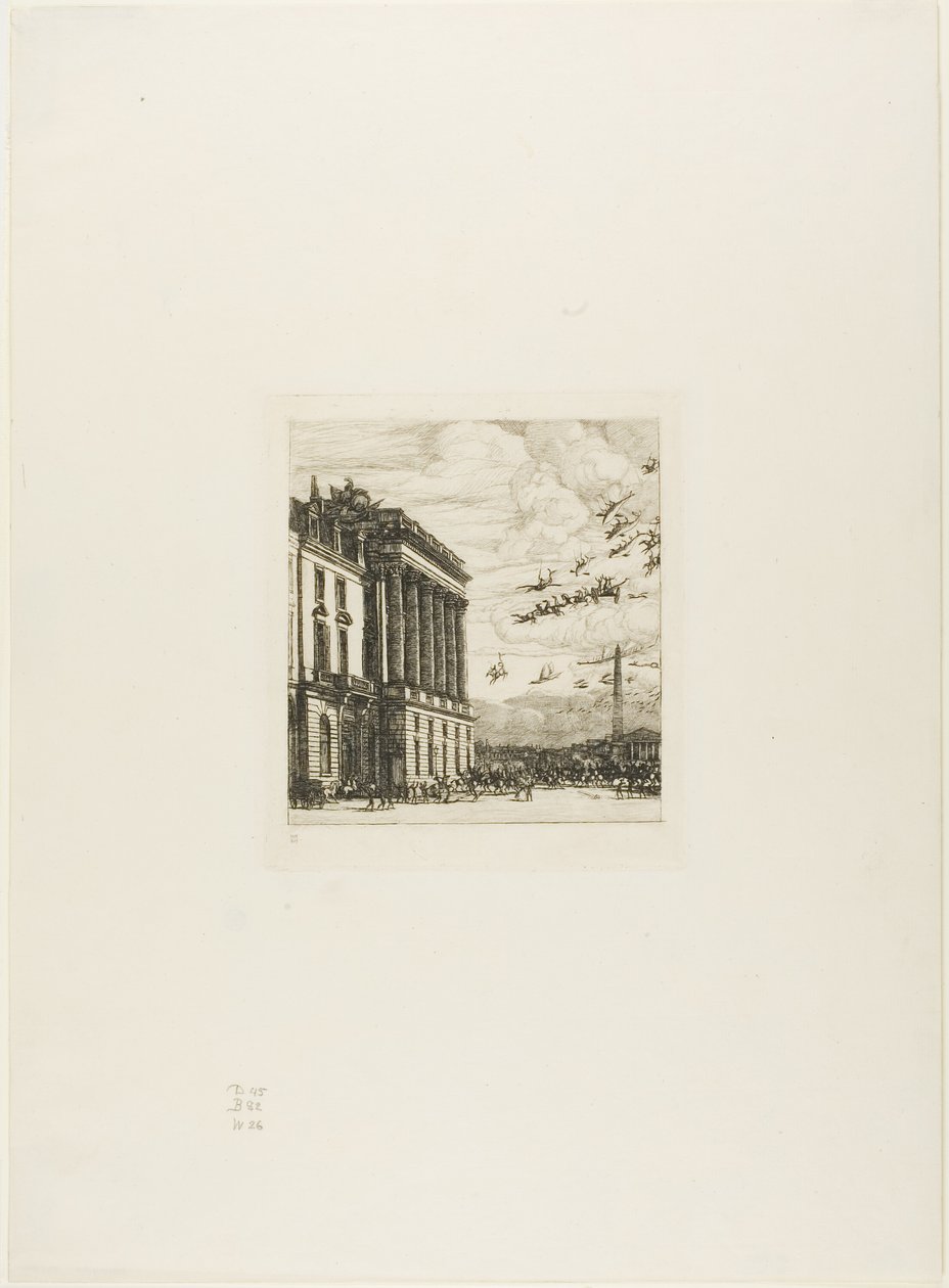 Admiralitetet, Paris af Charles Meryon