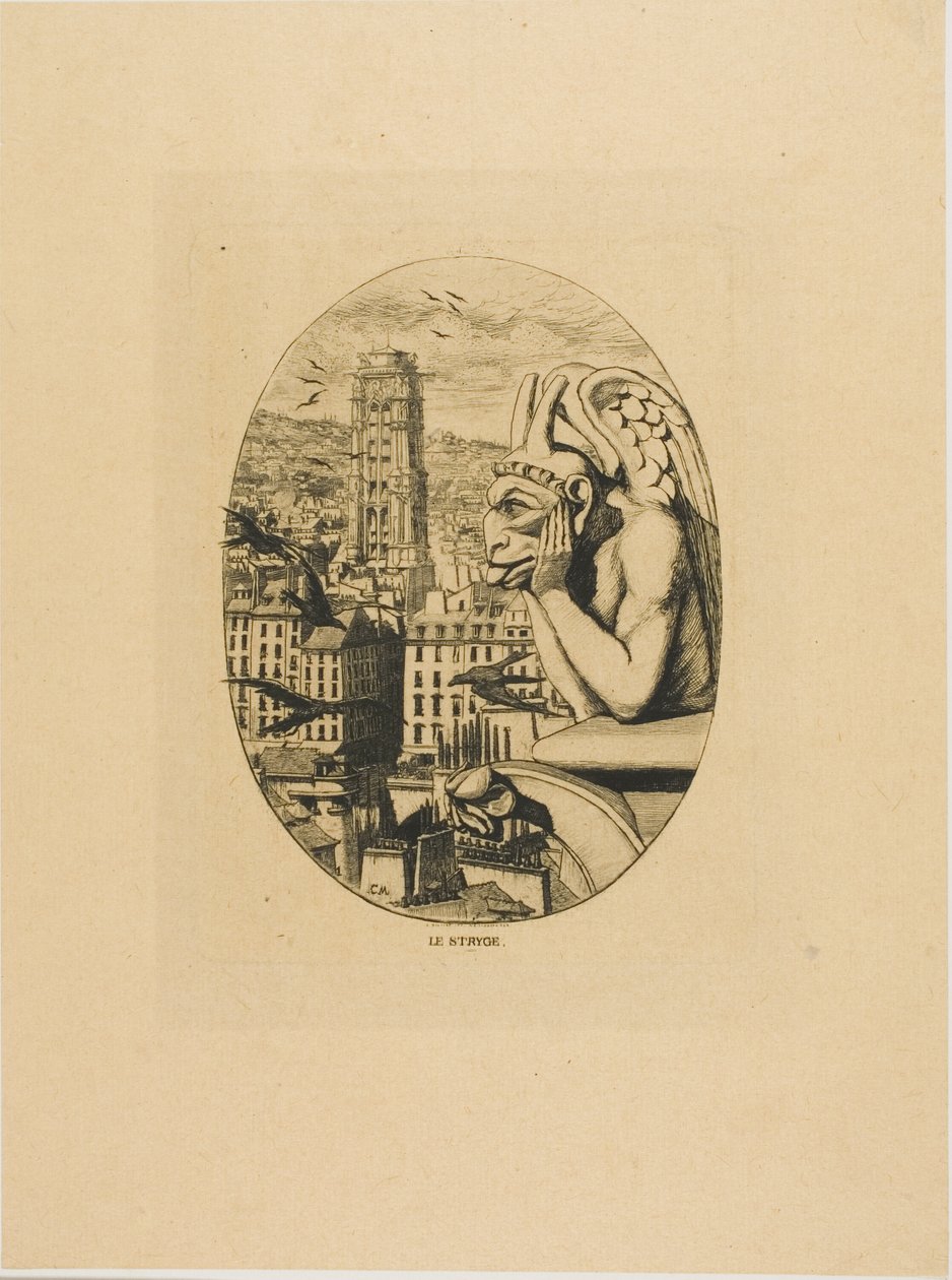 Vampyren af Charles Meryon