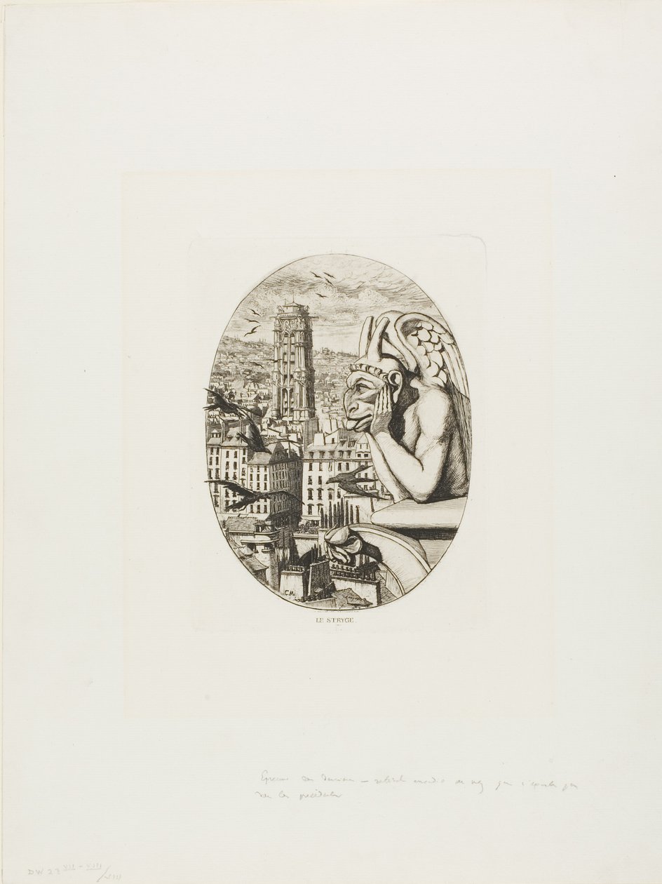 Vampyren af Charles Meryon