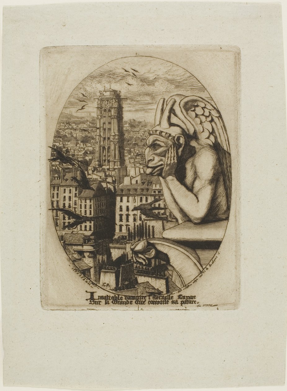 Vampyren af Charles Meryon