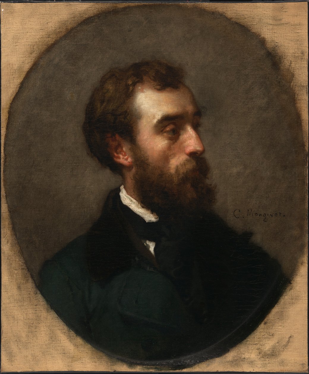 William Morris Hunt, ca. 1850. af Charles Monginot