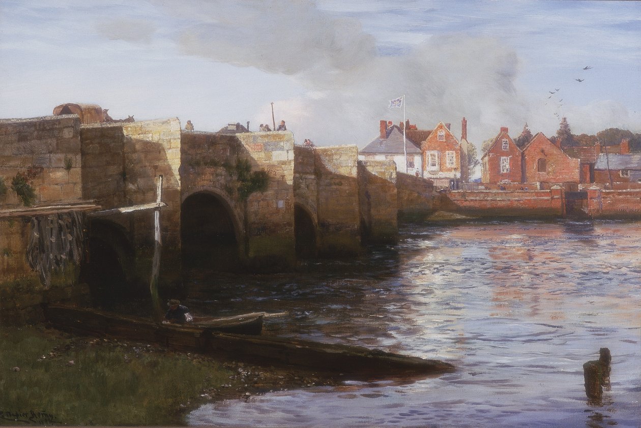 Redbridge, Southampton af Charles Napier Hemy
