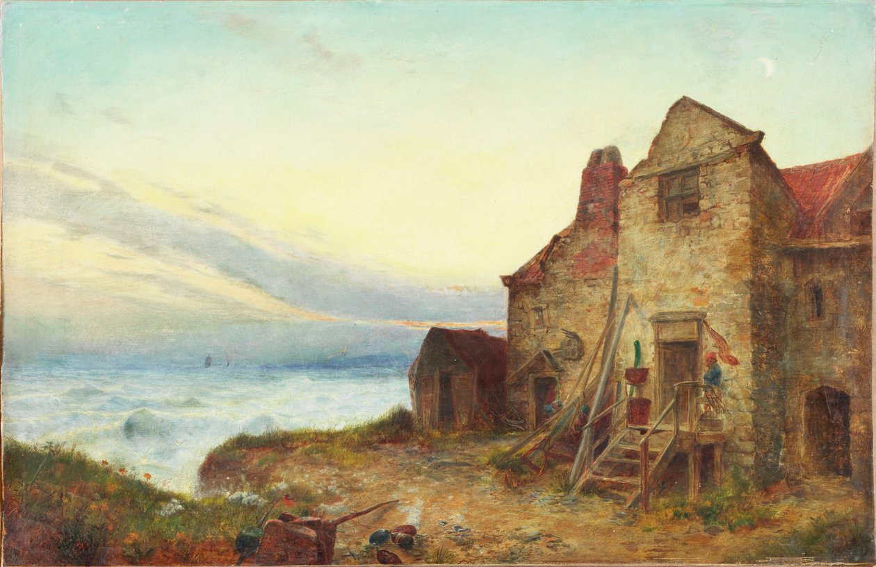 Sunset Shadows, 1865 af Charles Napier Hemy