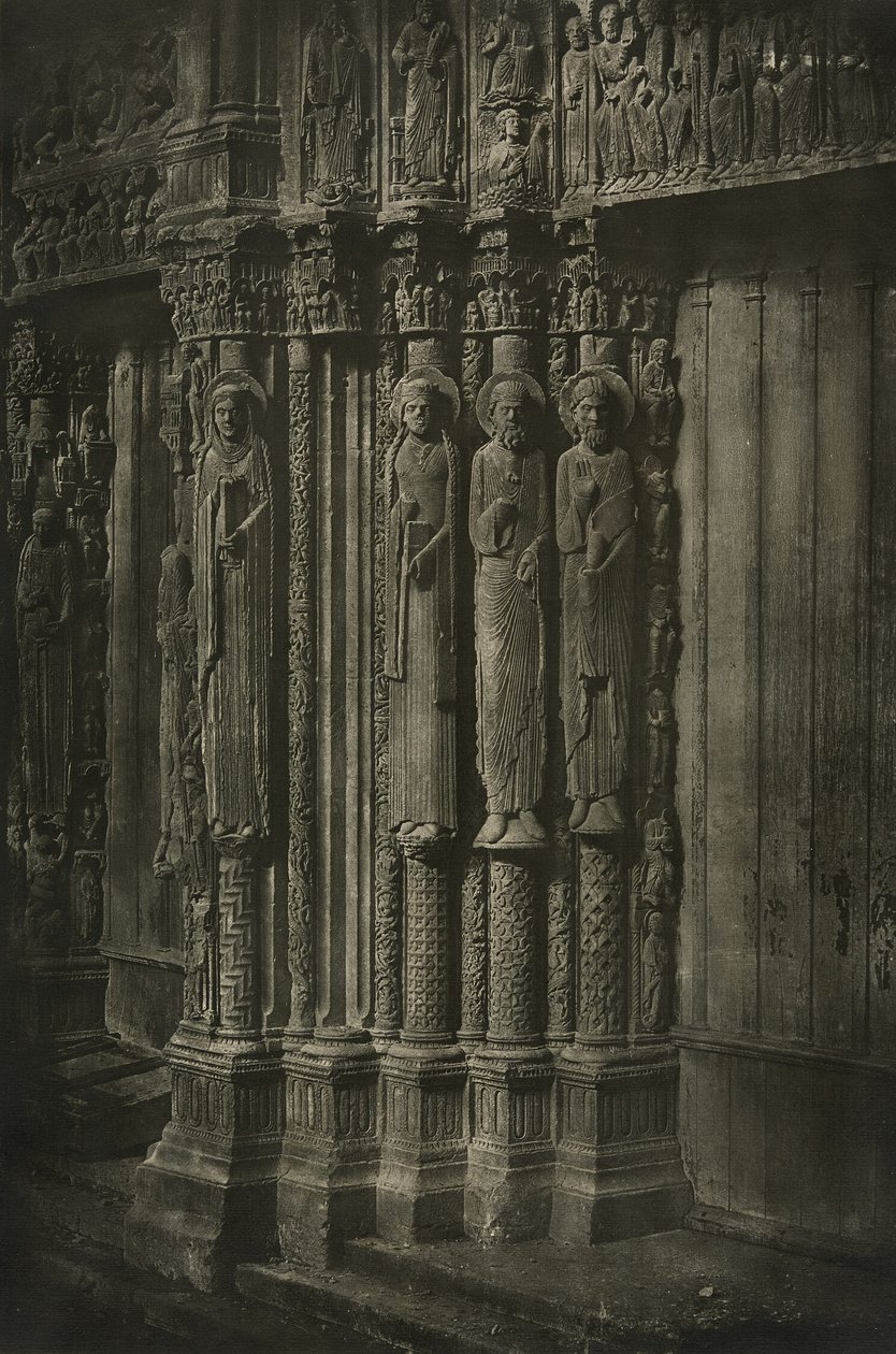 Chartres katedral af Charles Nègre