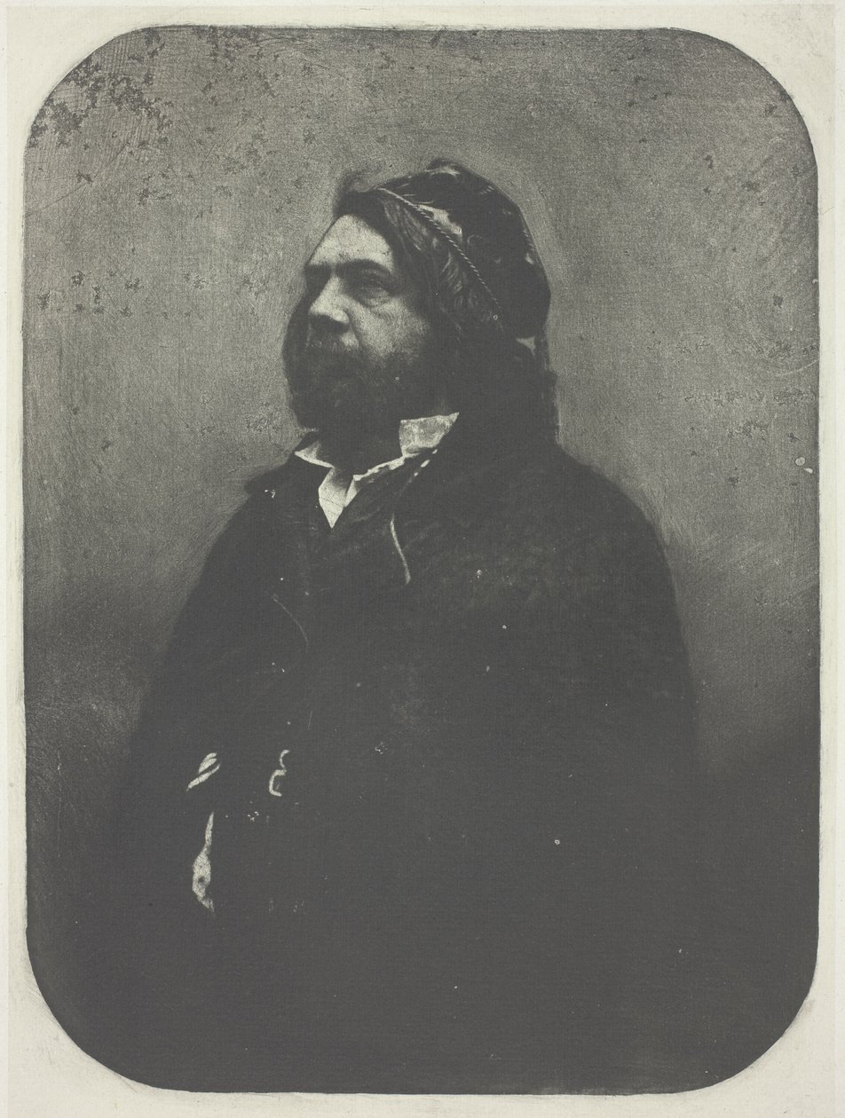 Portræt af Theophile Gautier efter Nadar af Charles Nègre