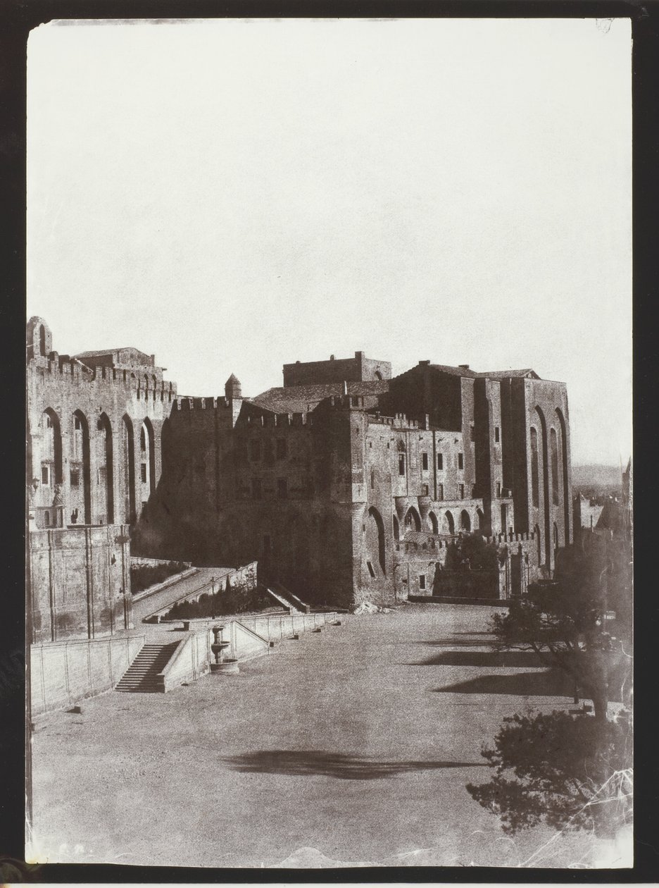 Pavens palads, Avignon af Charles Nègre