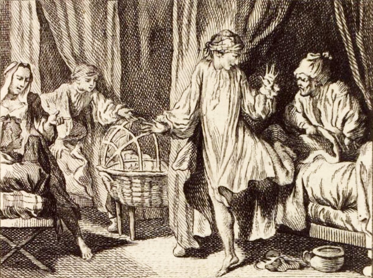 Le Berceau af Charles Nicolas Cochin