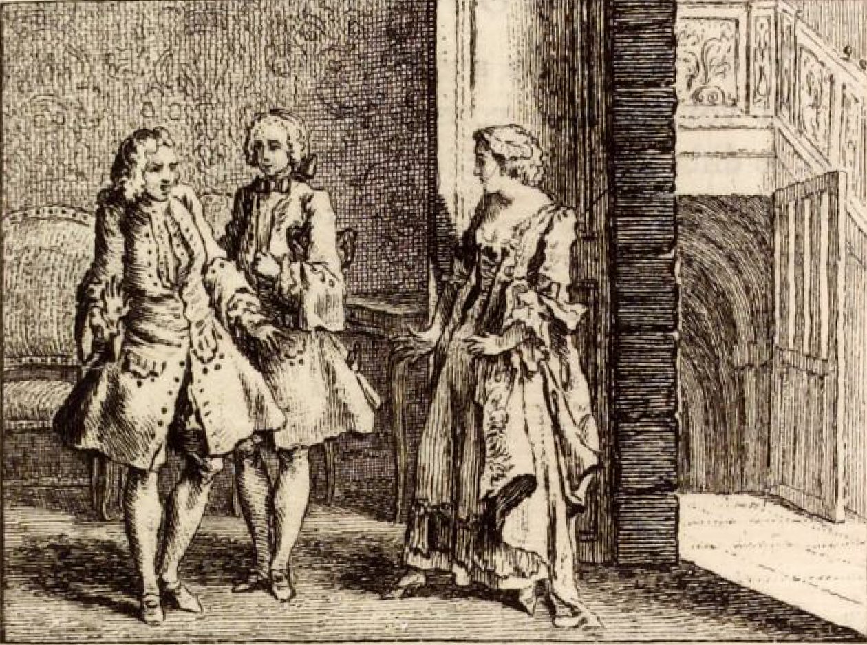 The Quiproquos af Charles Nicolas Cochin