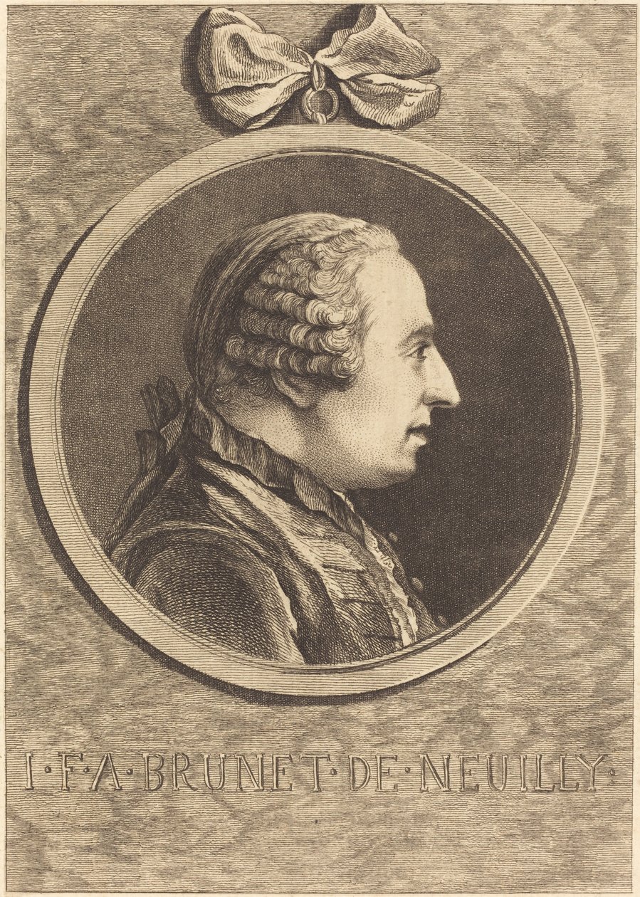 HVIS EN. Brunet de Neuilly af Charles Nicolas Cochin II