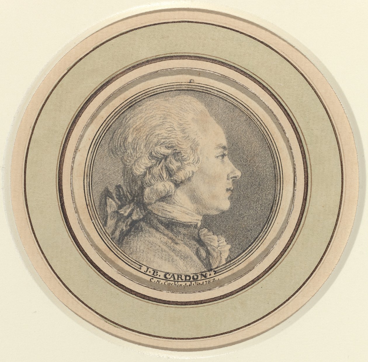 J.B. Cardon af Charles Nicolas Cochin II