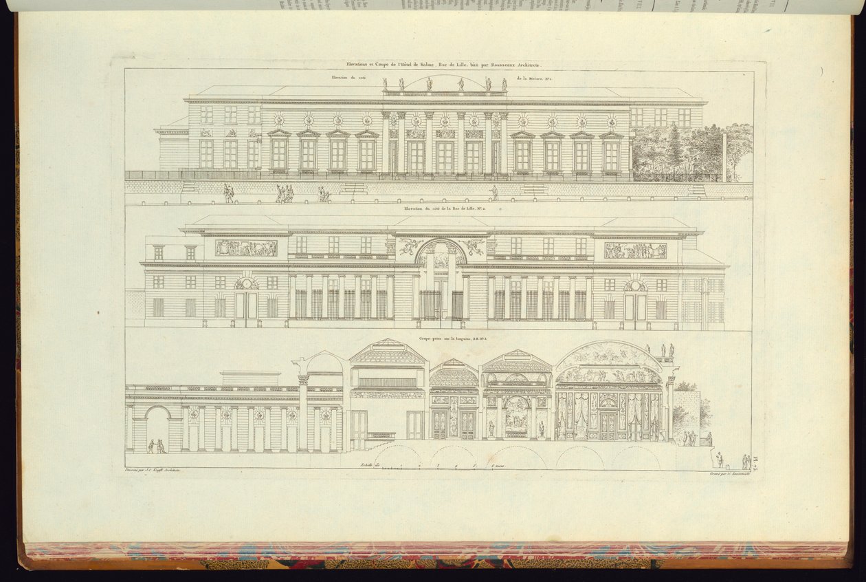 Indbundet tryk (Frankrig) af Charles Nicolas Ransonnette